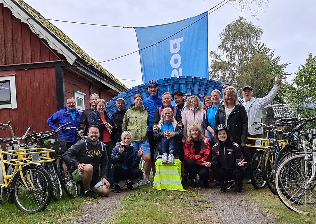 Målet Posttrampet hemma