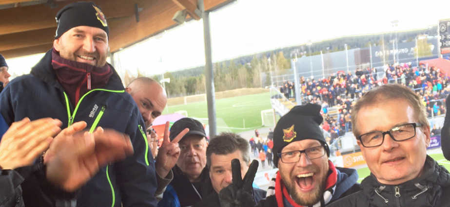 Östersund - fotbollsmatch