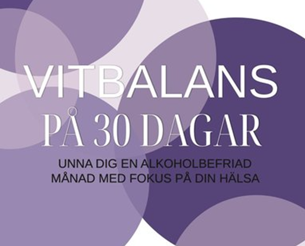 Redo för en vit månad utan hälsostress och prestation? 