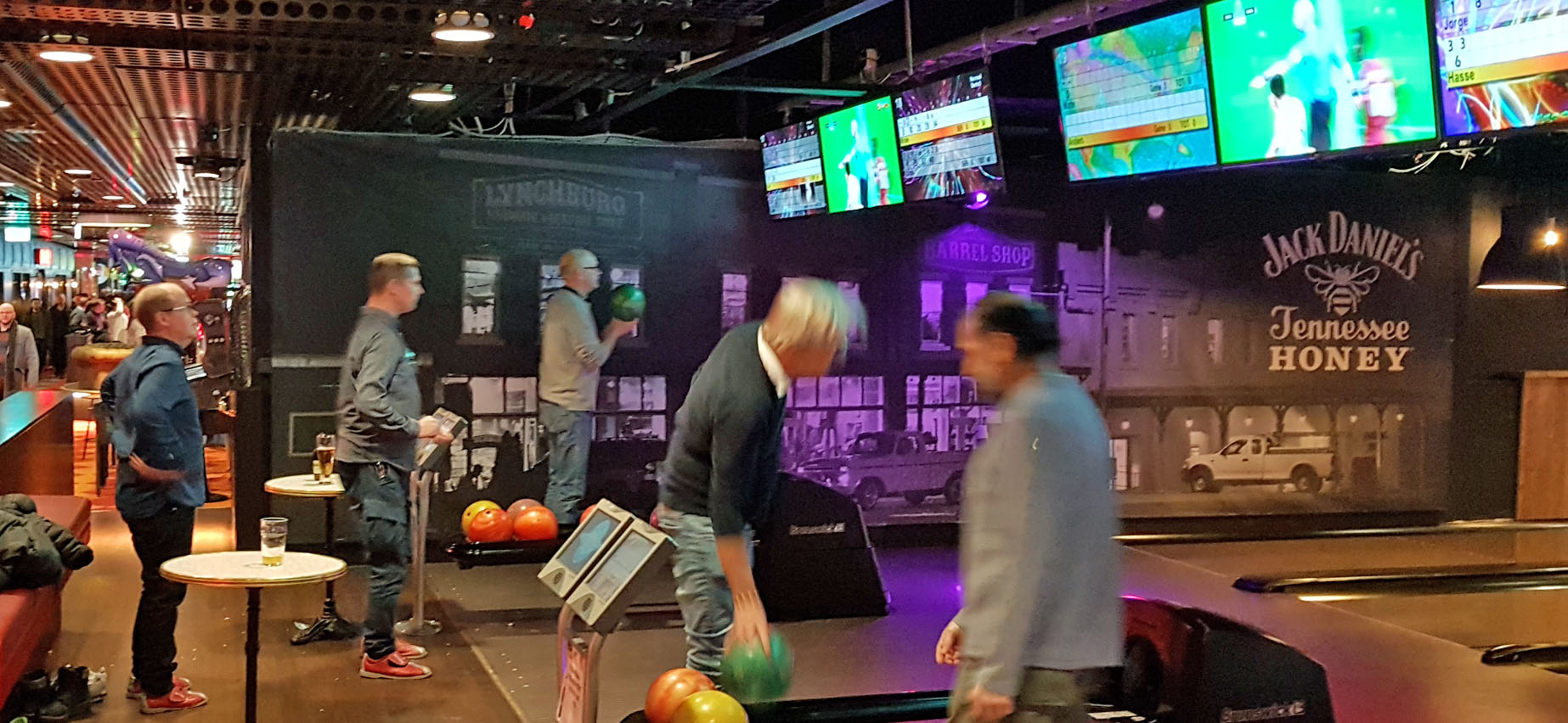 Bowling vid Globen