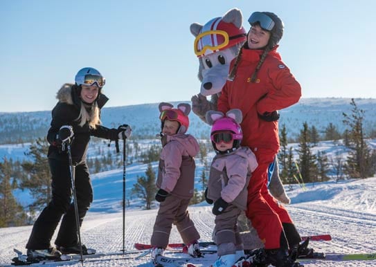 Åk Sälenhornet Resort på sportlovet