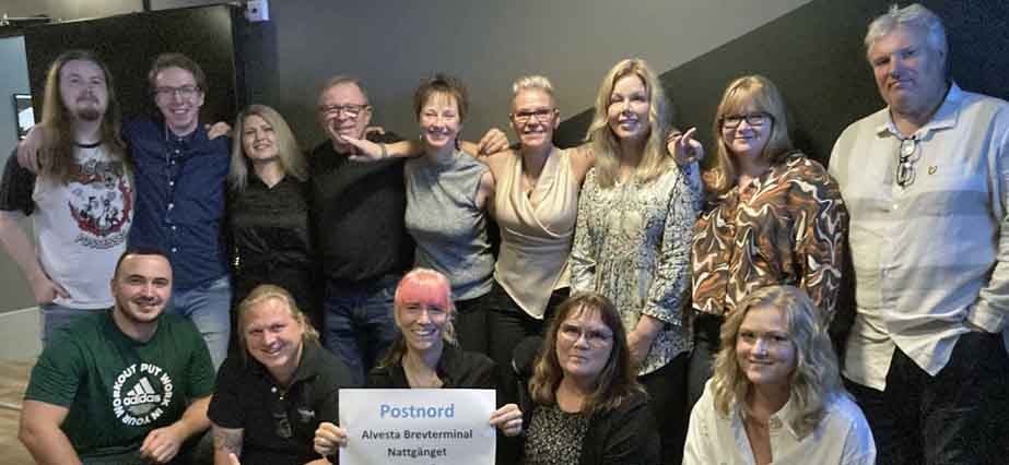 PostNord Alvesta Brevterminal natt