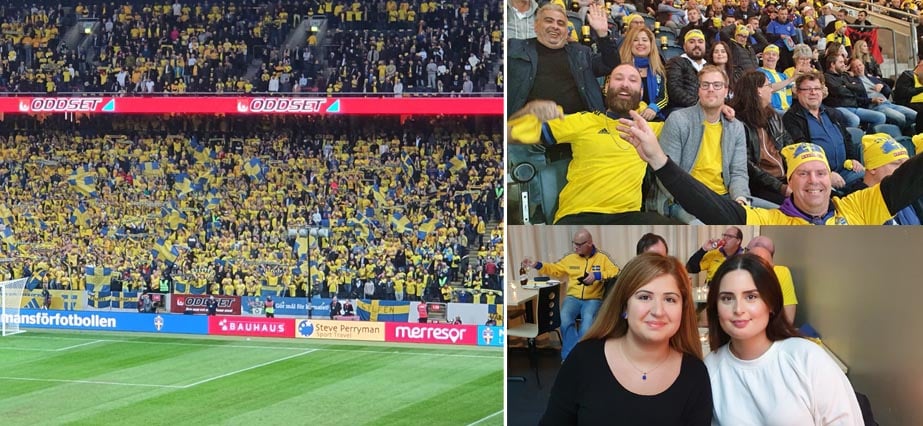 Sverige-Kosovo på Friends Arena