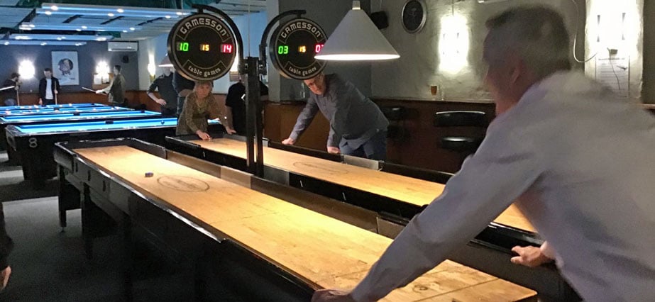 Biljard & shuffleboard med BBK Lund