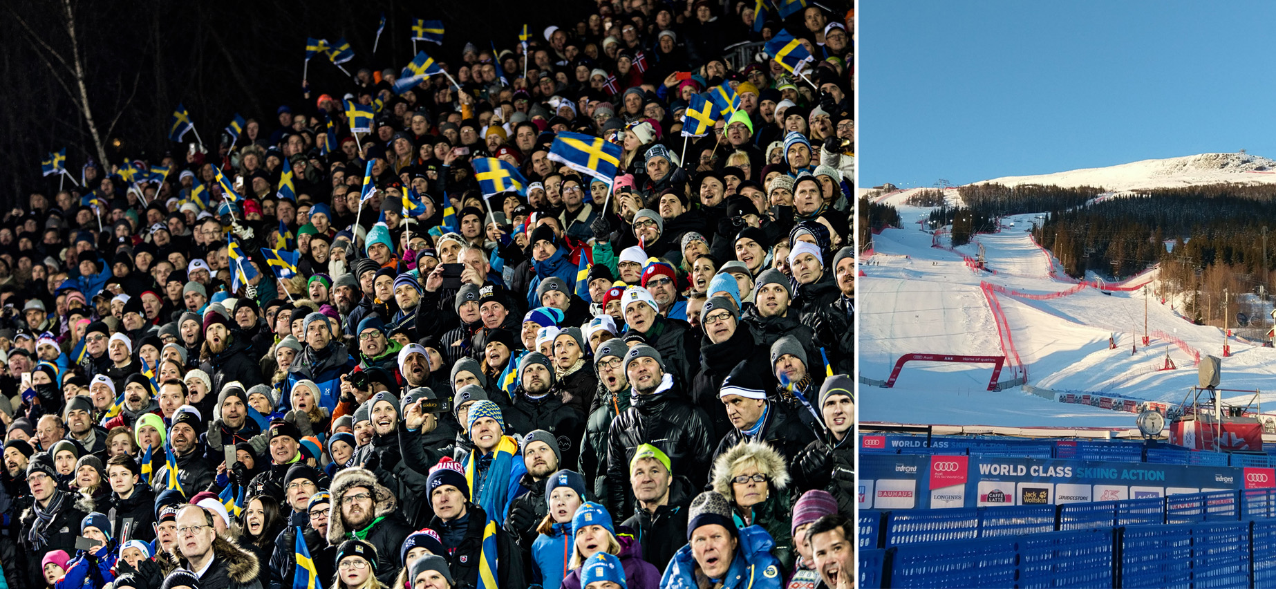 Folkfest väntar vid Alpina VM  i Åre 2019 foto: Jonas Kullman